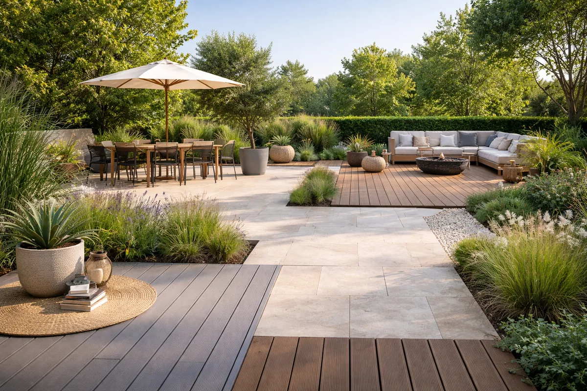 Comment choisir le bon matériau pour une terrasse extérieure