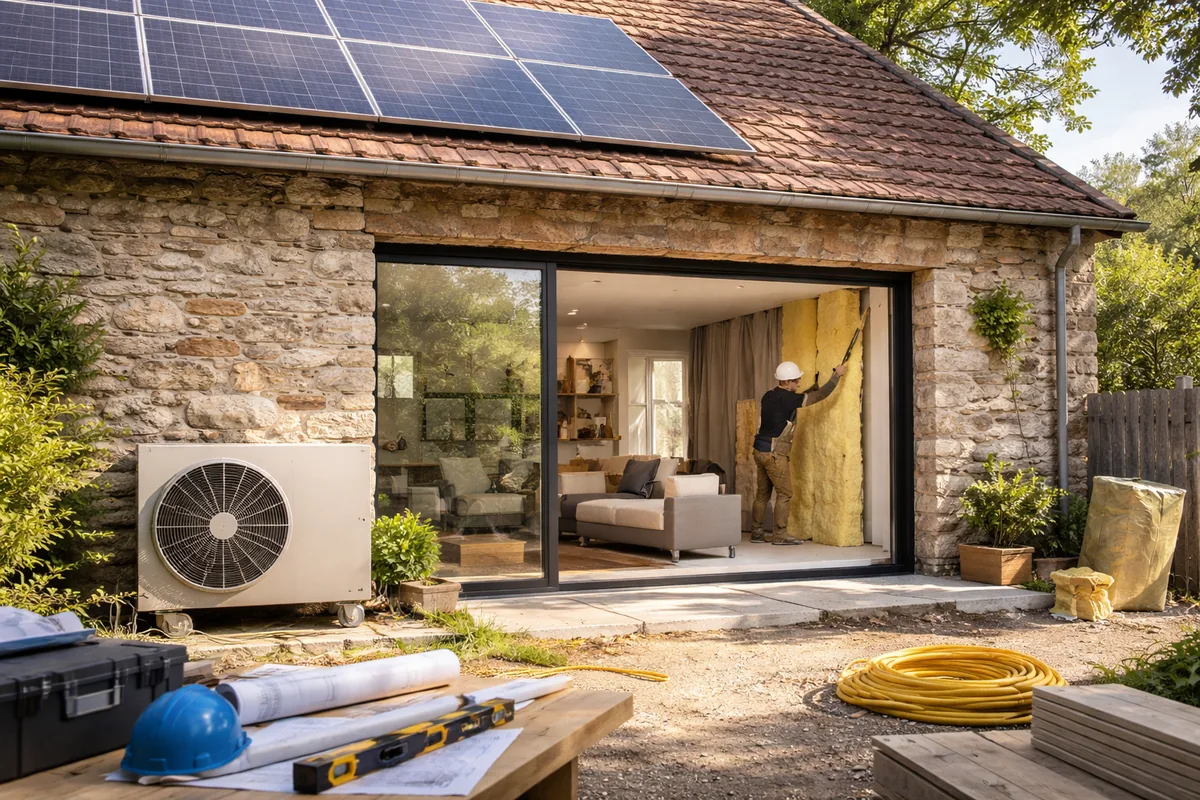 Comment réussir la rénovation énergétique d'une maison ancienne